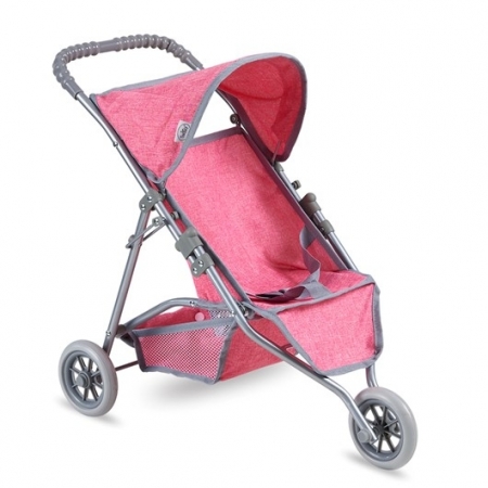 עגלת בובה 3 גלגלים My Doll 3 Wheels - ורוד - Pink <br> <span class='text-color-warm'>אזל המלאי</span>